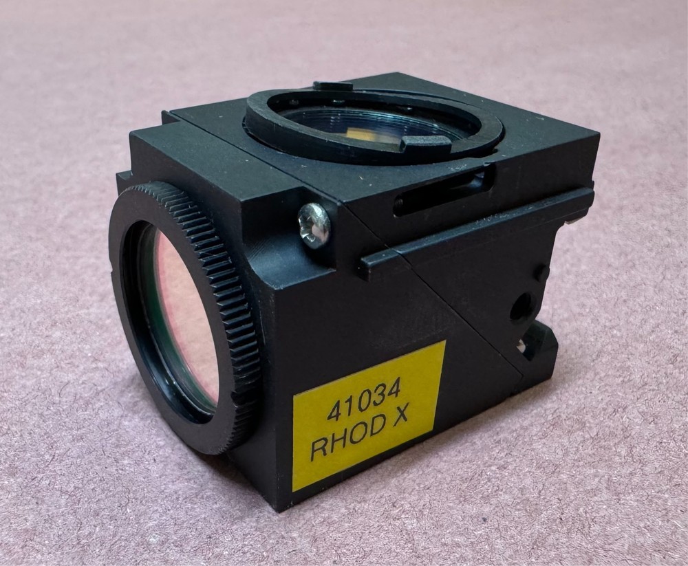 Nikon RHOD X Rhodamine 41034 Fluorescnece Filter Cube For Eclipse Microscope