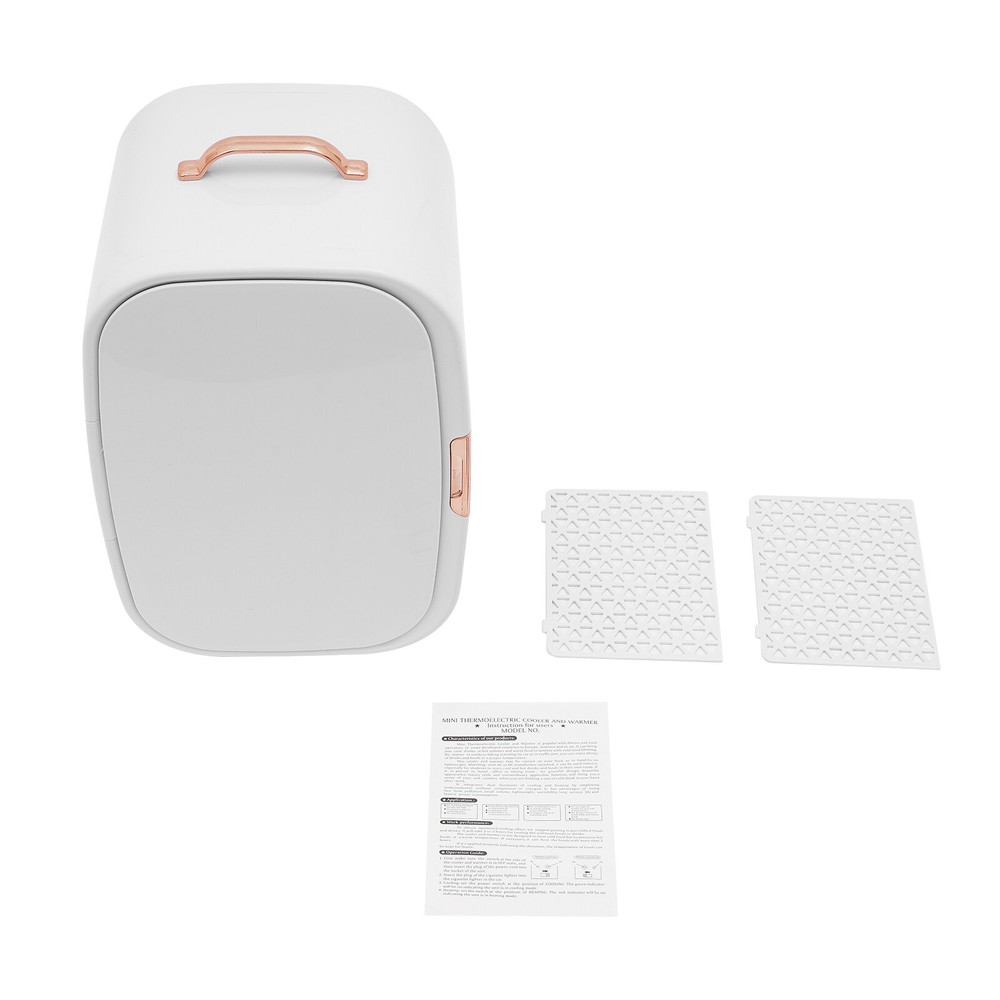 Cosmetic Refrigerator Mini Refrigerator Tabletop Tiny Fridge for Skincare&Makeup