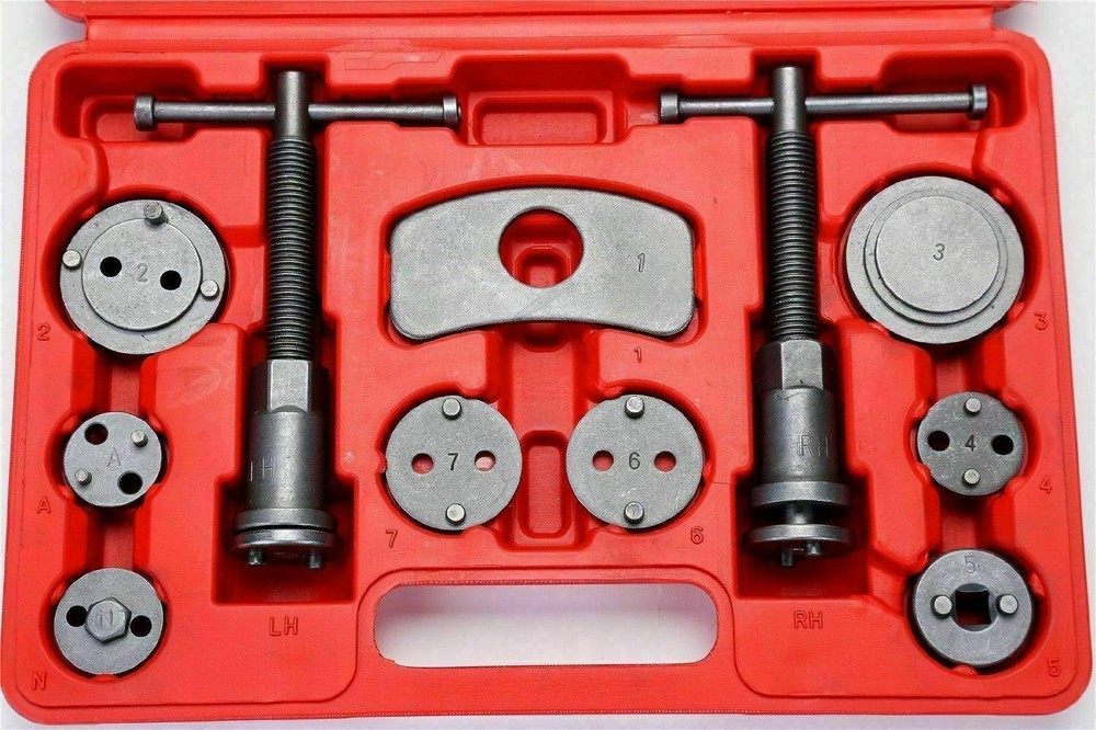 22Pcs Universal Disc Brake Caliper Piston Rewind Tool Kit Set Auto Wind Back Car