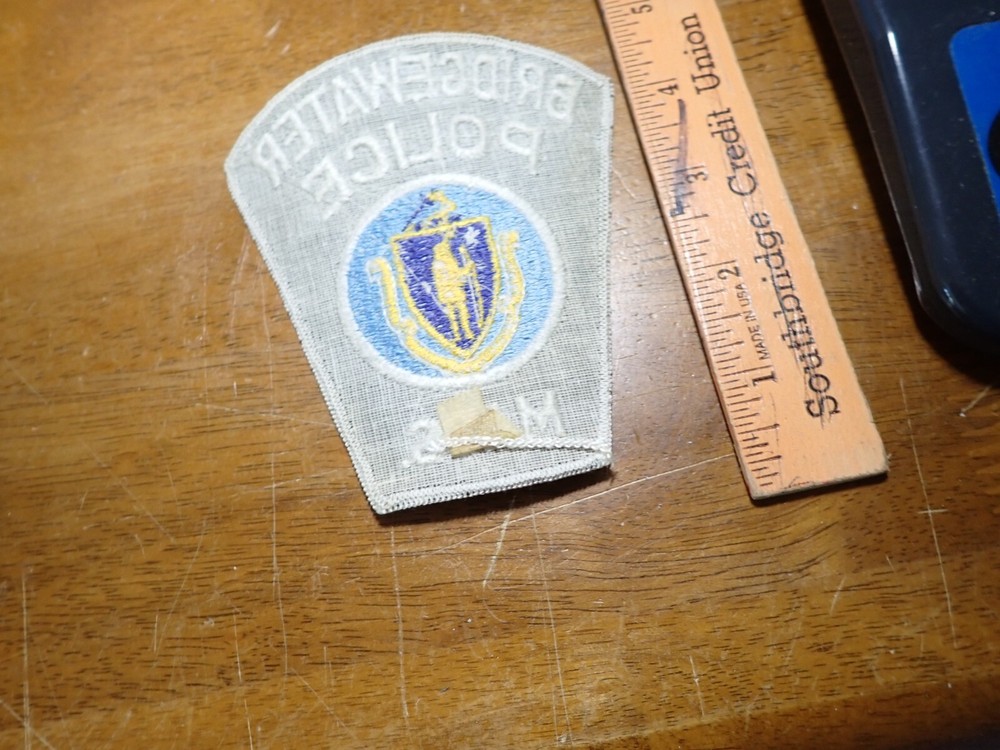 BRIDGEWATER MASSACHUSETTS EARLY VEST PATCH BX 14# 4
