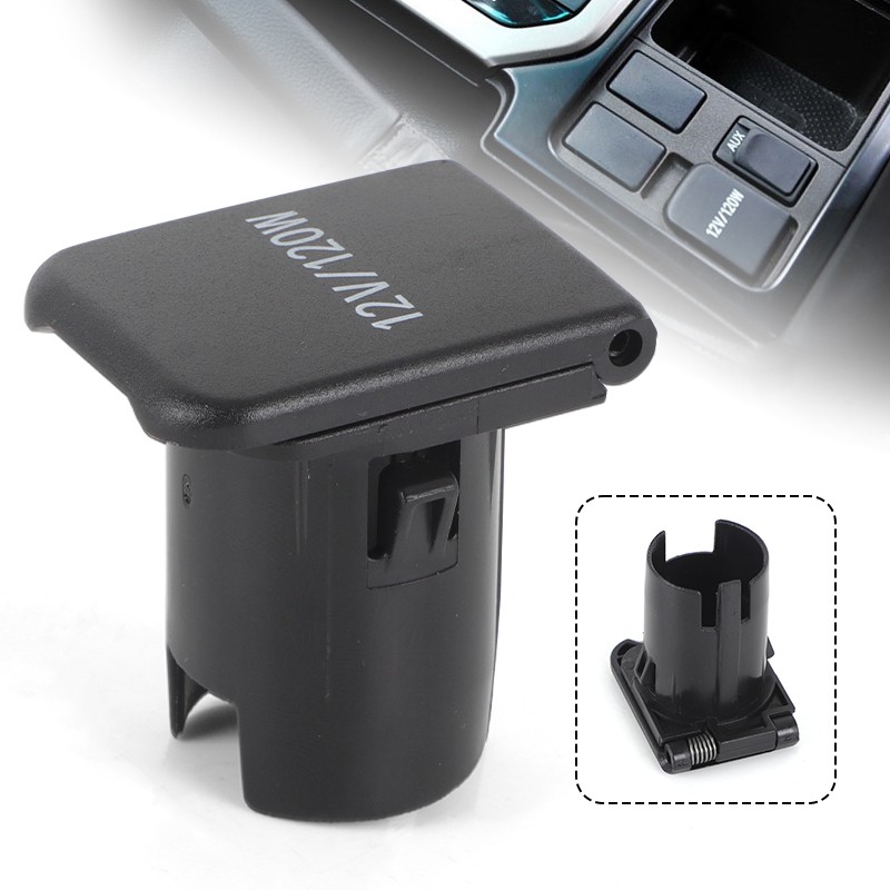 Cigarette Lighter AC Power Outlet Cover Cap For Toyota Camry 4Runner Highlander