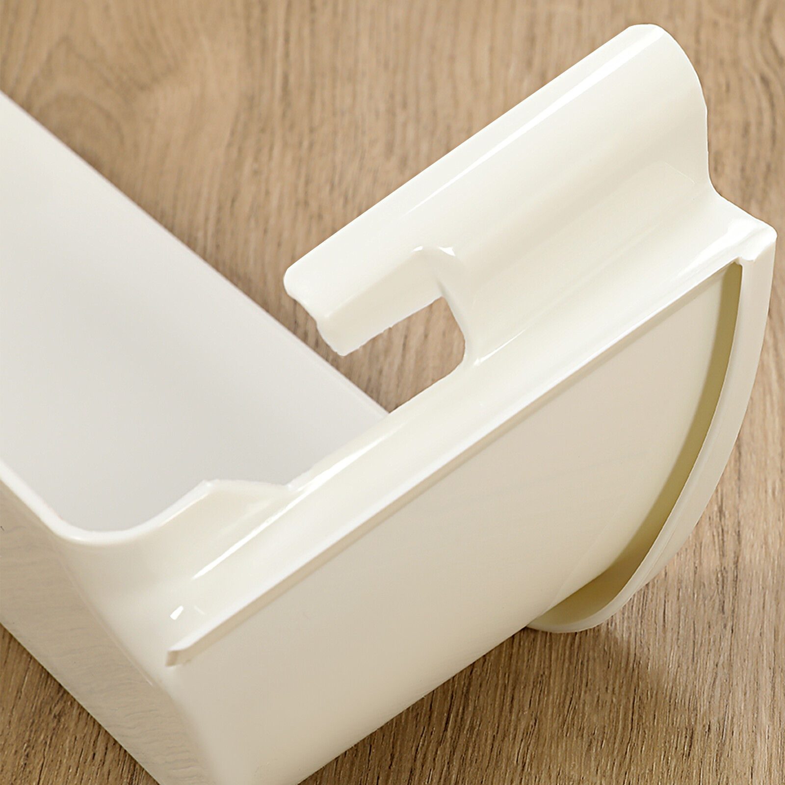 2-Pack 240323001 Door Bin Shelf White Lower ABS For Frigidaire Refrigerator