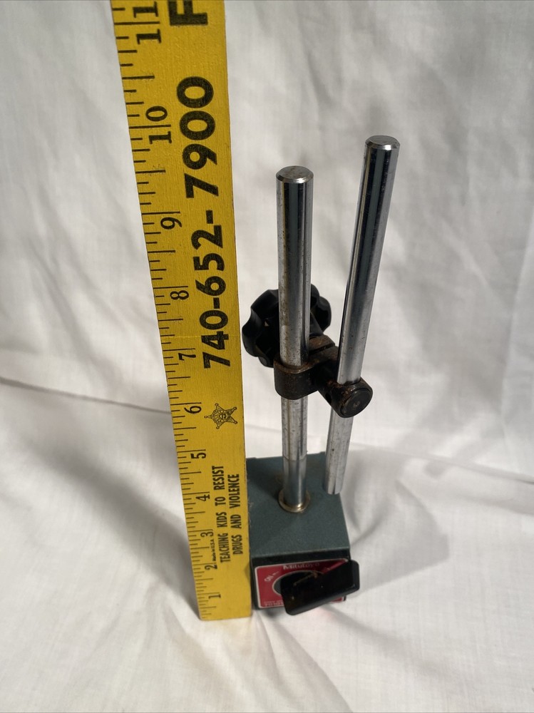 MITUTOYO MAGNETIC BASE, MODEL 7010SN ON-OFF SWITCH