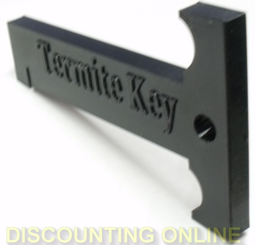 TERMITE BAIT STATION ACCESS 5" KEY FITS TERMITE TRAPS OPEN - HOOK STRONG DESIGN