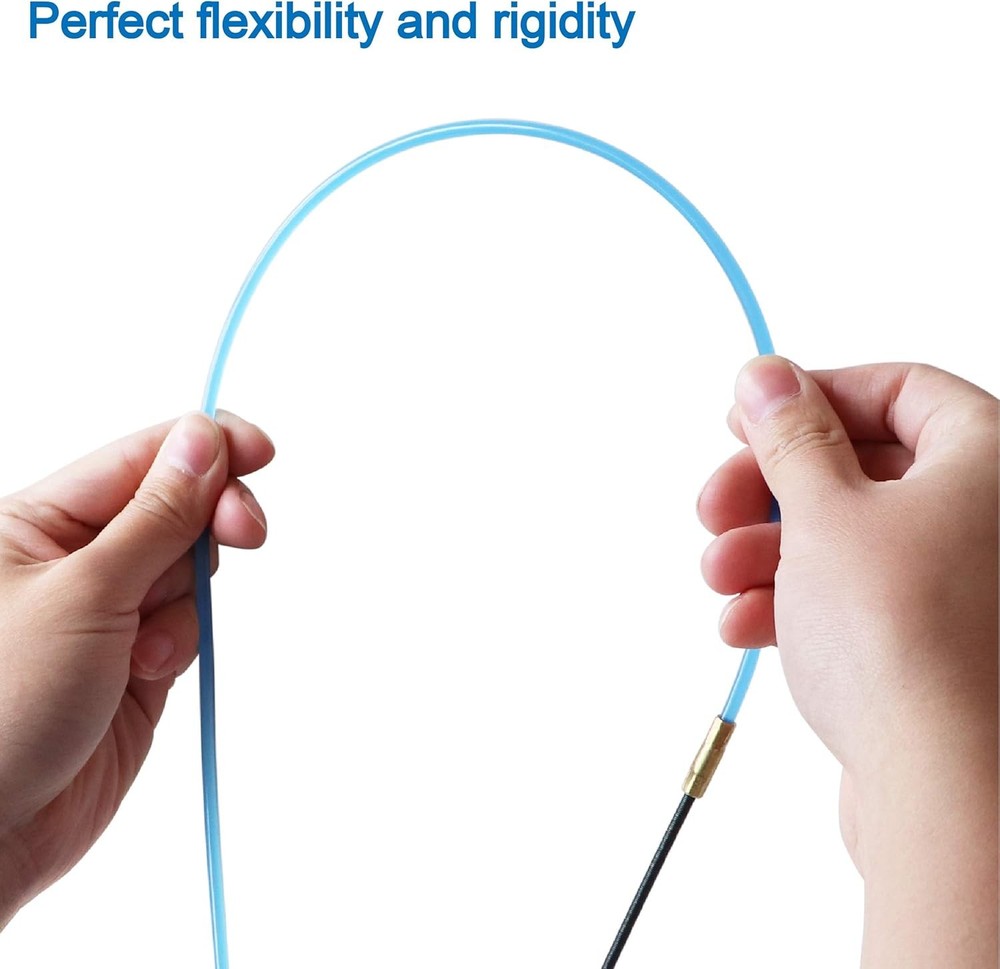 Jeemiter 66 Feet Fish Tape Wire Puller Through Wall, Electrical Fish Tape Pull P