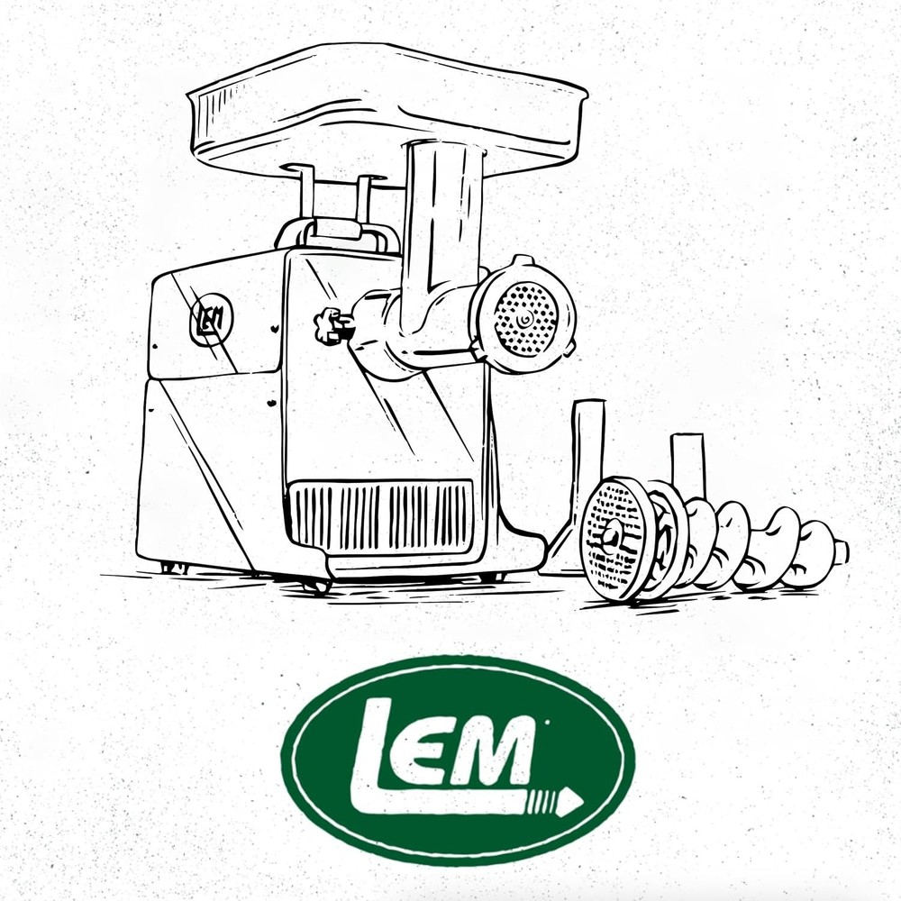 LEM Products Meat Grinder Foot Switch, Black