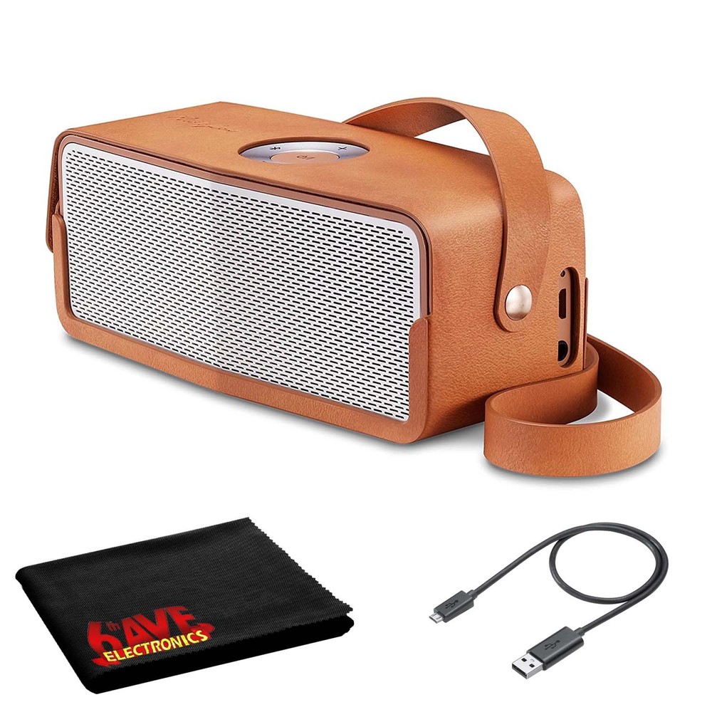 LG Music Flow P5 Portable Bluetooth Speaker with MicroUSB Cable and Microfiber