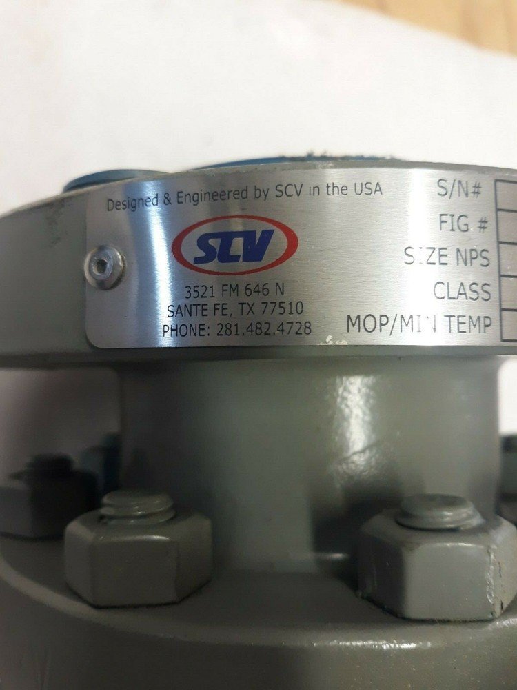 2" High Pressure Valve Class 600 Devlon Seat (1F)