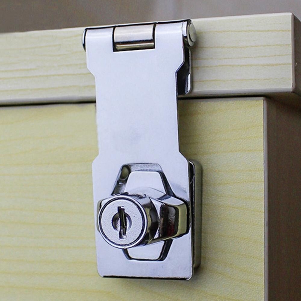 Customizable Size Install and Adjust the Locking Hasp and Staple as Needed