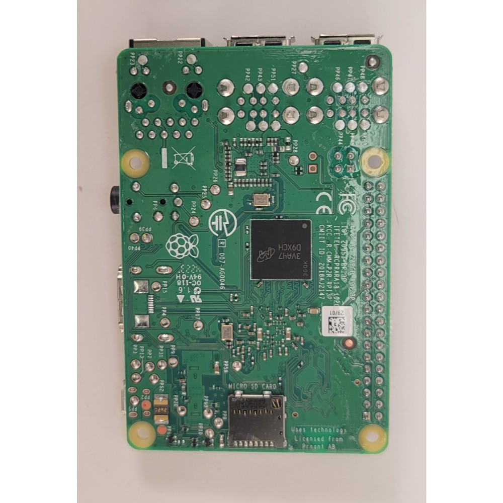 Raspberry Pi 3B + Broadcom BCM2837 64bit CPU, No OS No Power Supply