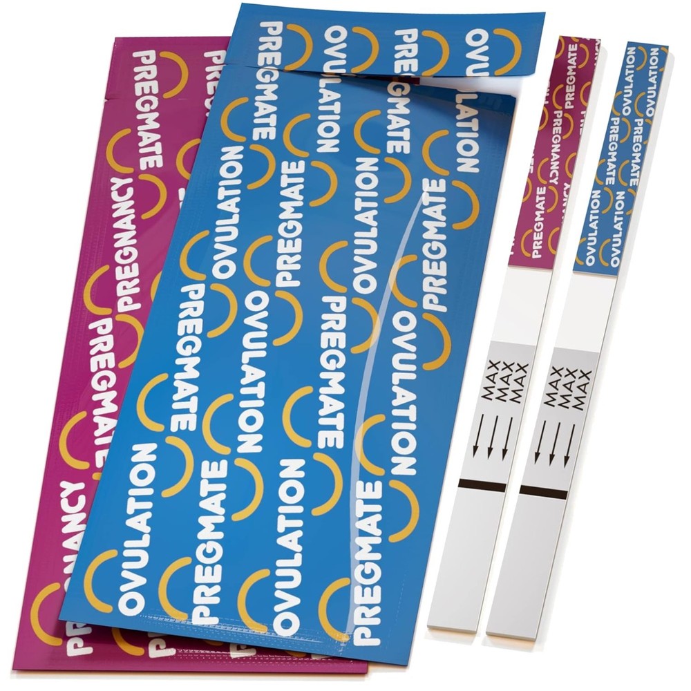 120 Ovulation & Pregnancy  Strips Set