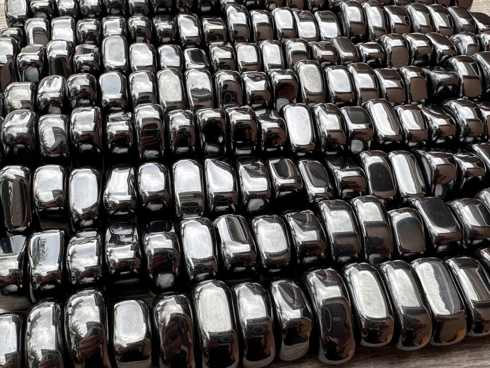 Fridge Magnets - Polished Magnetic Hematite,Strong and Heavy Duty for Whiteboard