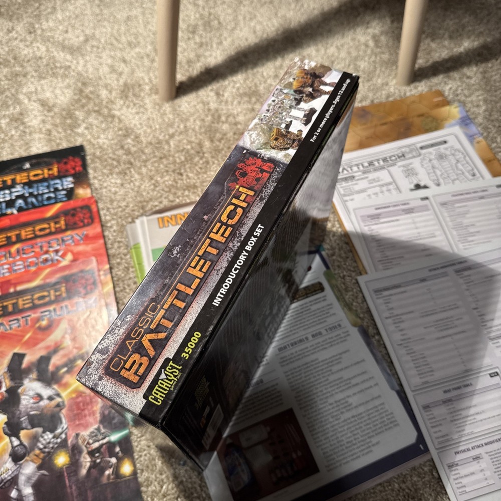 Catalyst Classic Battletech Introductory Box Set 2007 No Figures