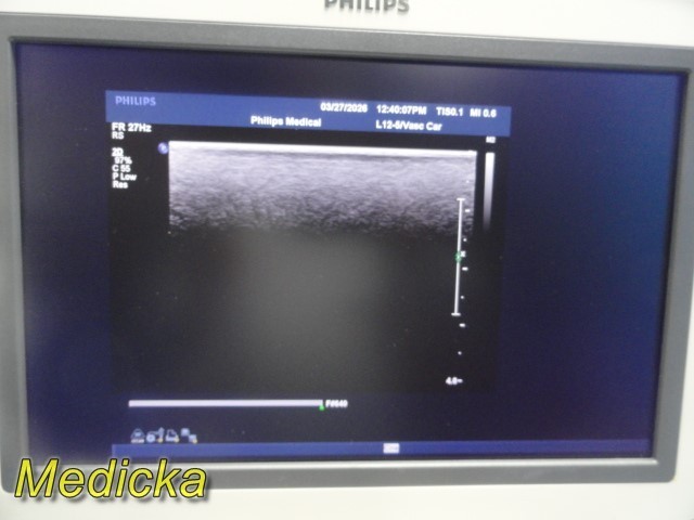 Philips L12-5 Linear Array Ultrasound Transducer *TESTED & WORKING* ~ 39679
