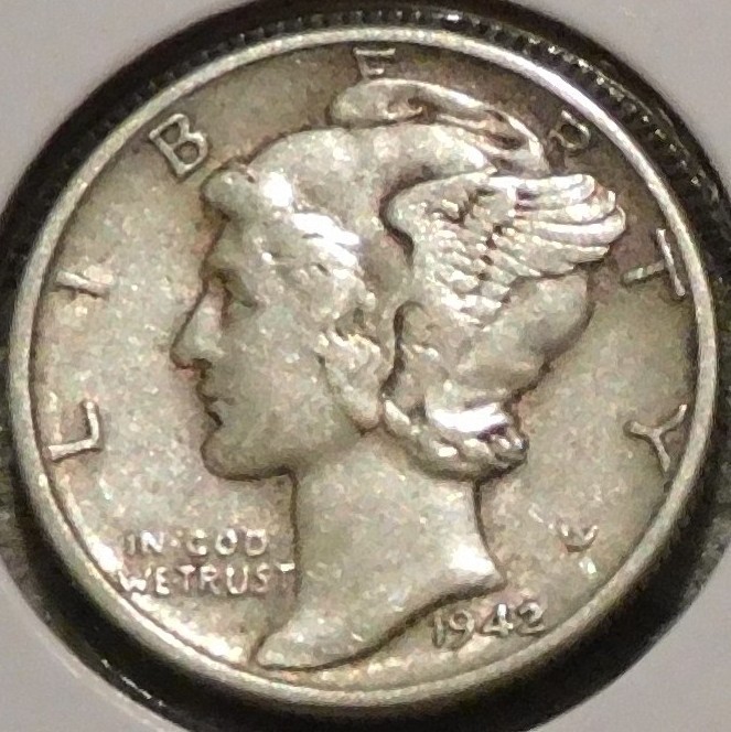 Silver Dime - Mercury - 1942 [138]