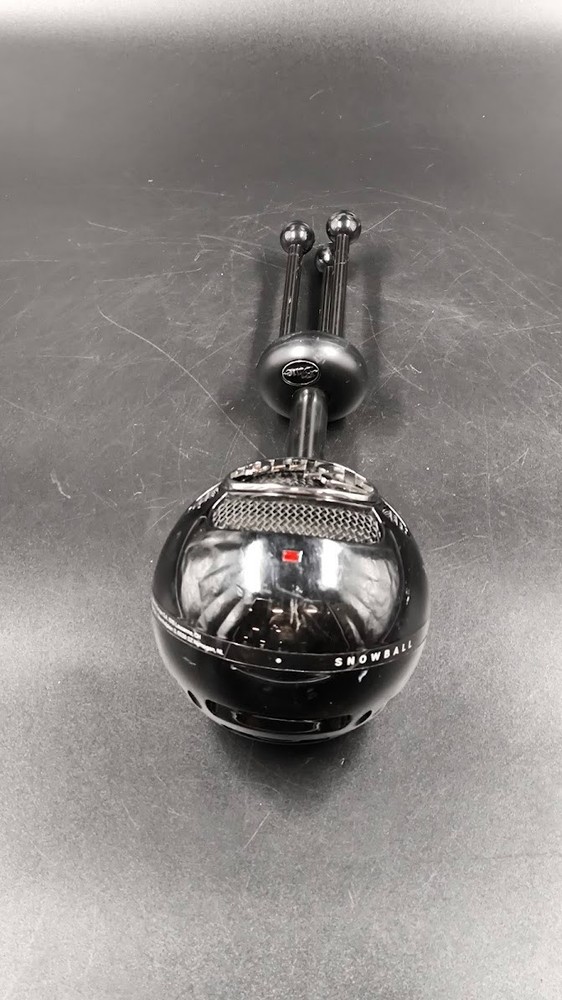 Blue Snowball USB Microphone Used Working Black