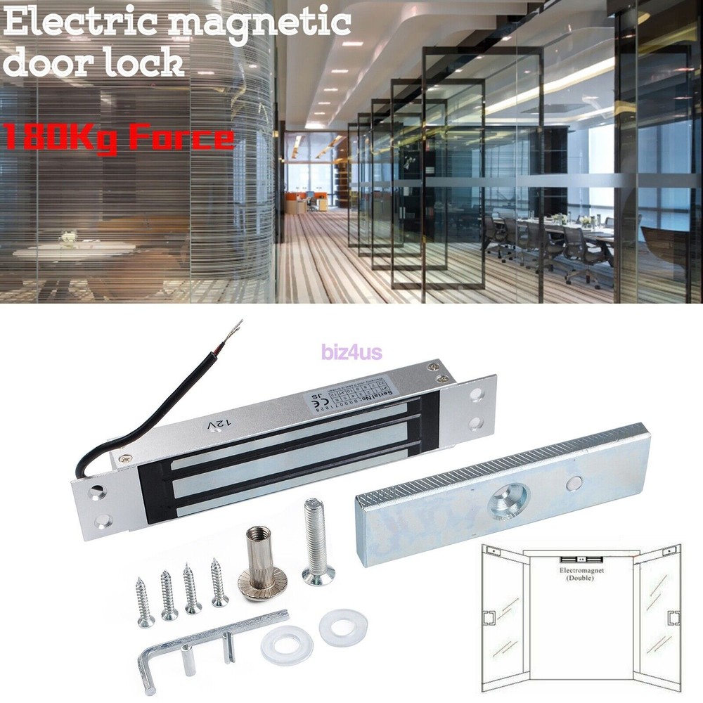 Electromagnetic Lock Flush Mount 350lbs 180kg Holding Force Embedded US SHIP