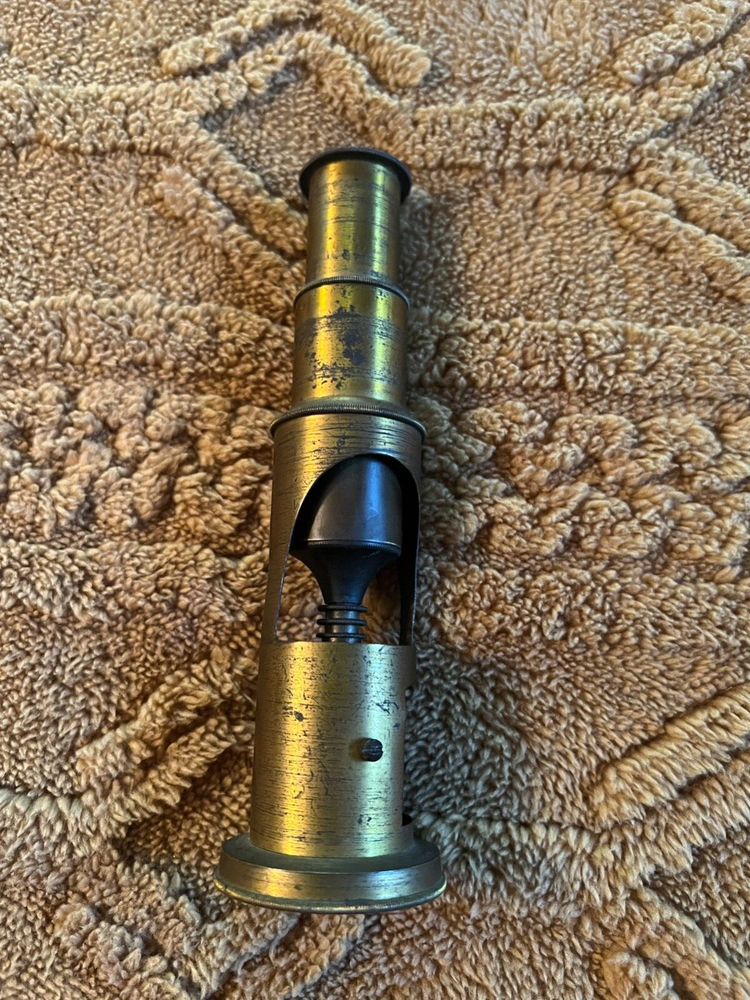 Antique Brass Microscope 1900's