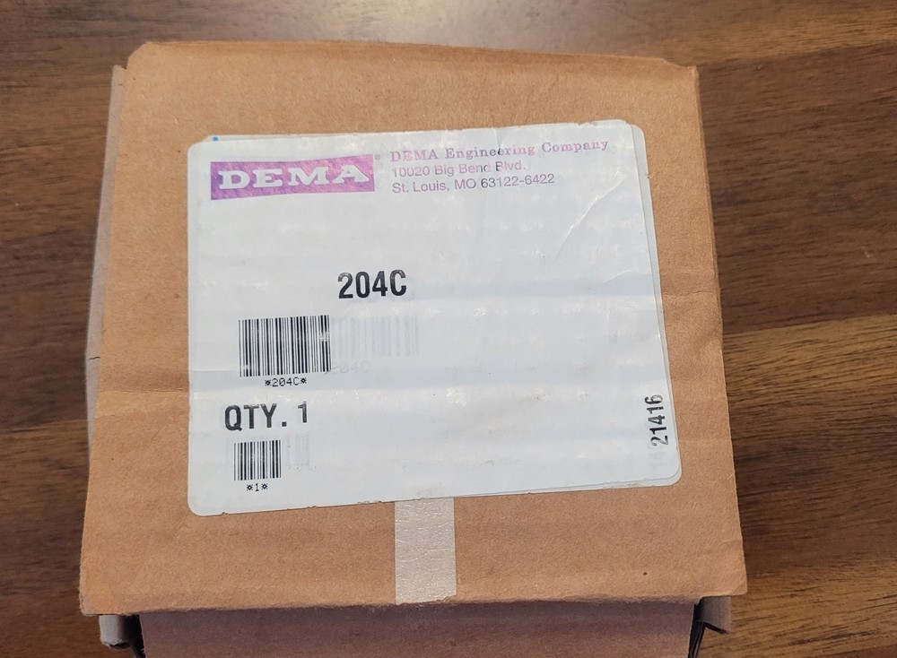 Dema model 204c new open box