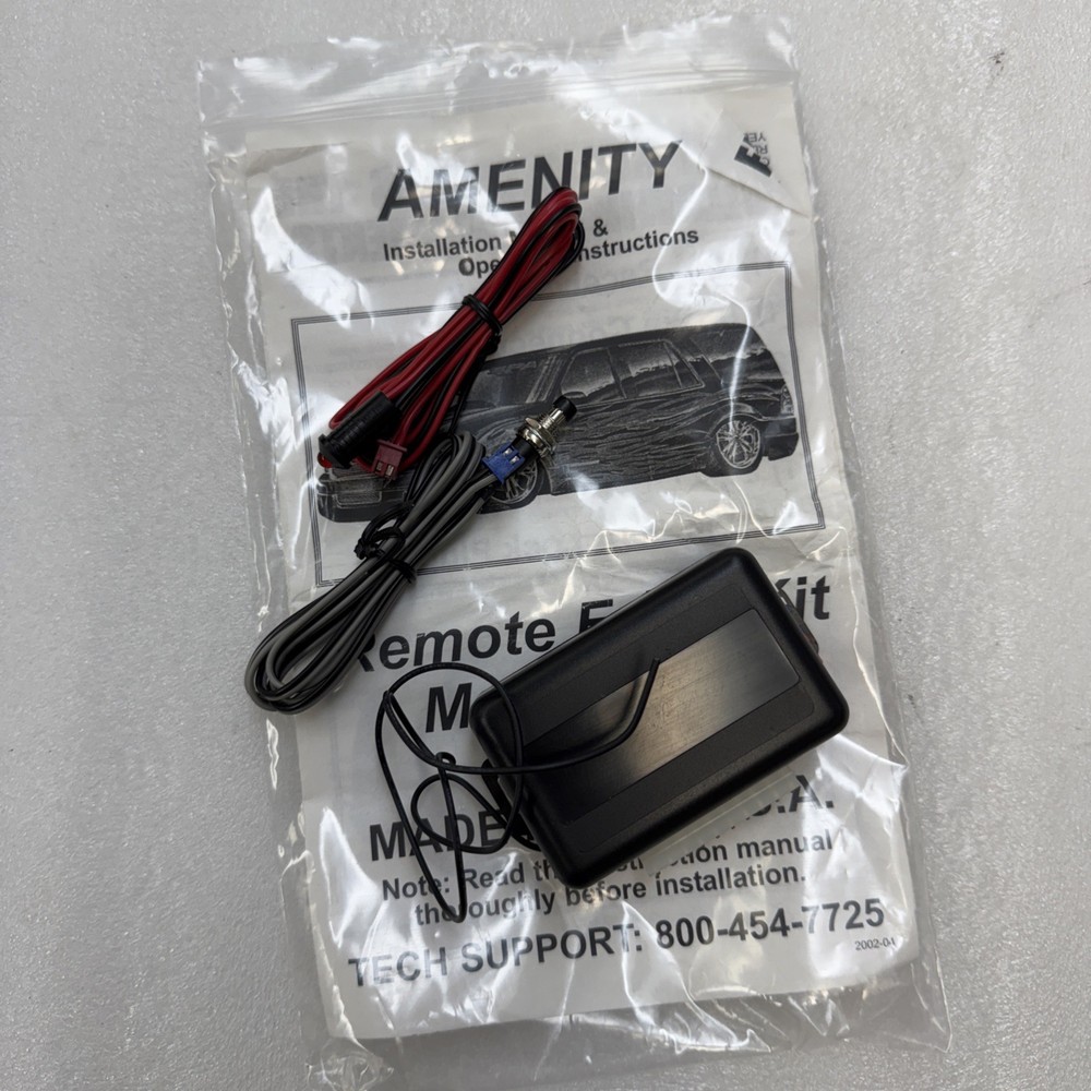 NEW AMENITY SPAL RE4 Remote ENTRY Module w/PAPERWORK / LED / PROGRAM SWITCH