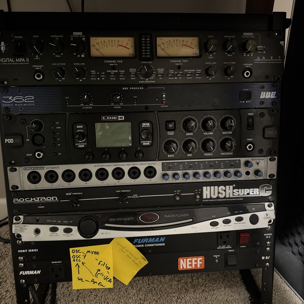 LINE 6 POD HD PRO X Rackmount Multi-Effect Processor