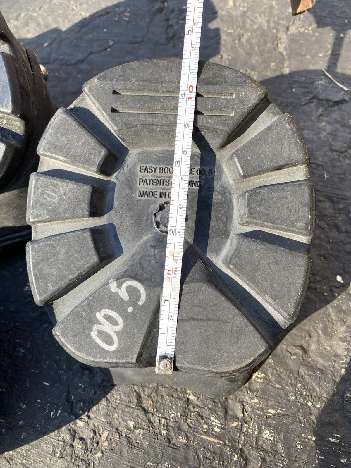 Easycare Horse Boots Hoof Protection Size 00.5 Set of 3 Black