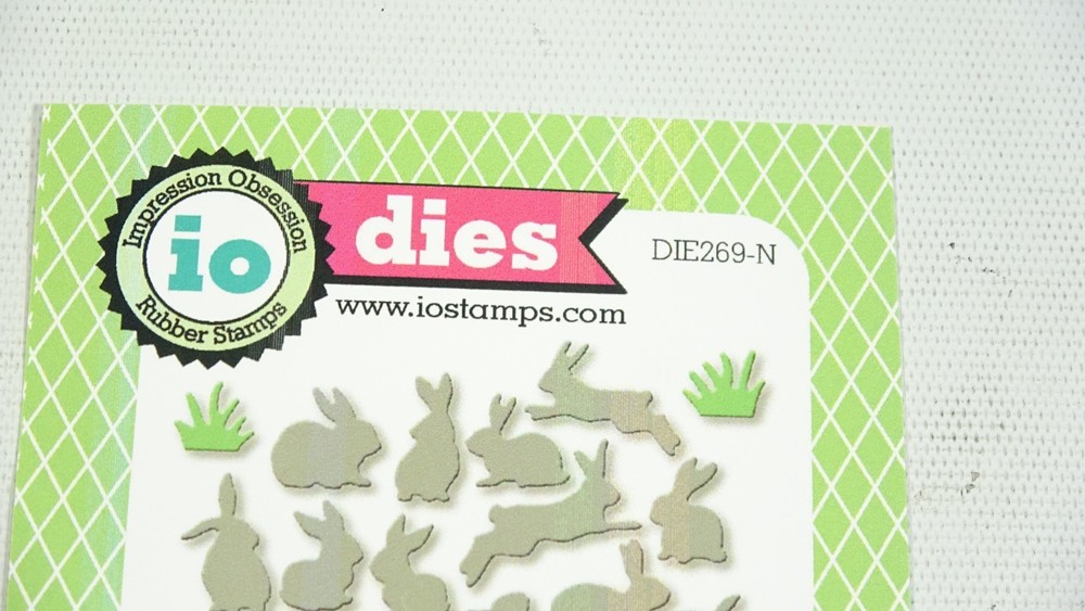 Impression Obsession io Easter Bunny Rabbit Die DIE269-N