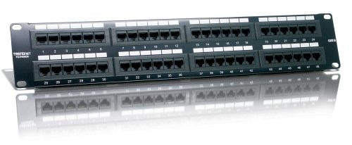 TRENDnet 48-Port Cat6 Unshielded Patch Panel (tcp48c6)