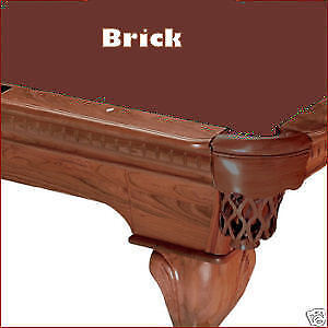 7' Brick ProLine Classic TEFLON Billiard Pool Table Cloth Felt - SHIPS FAST!