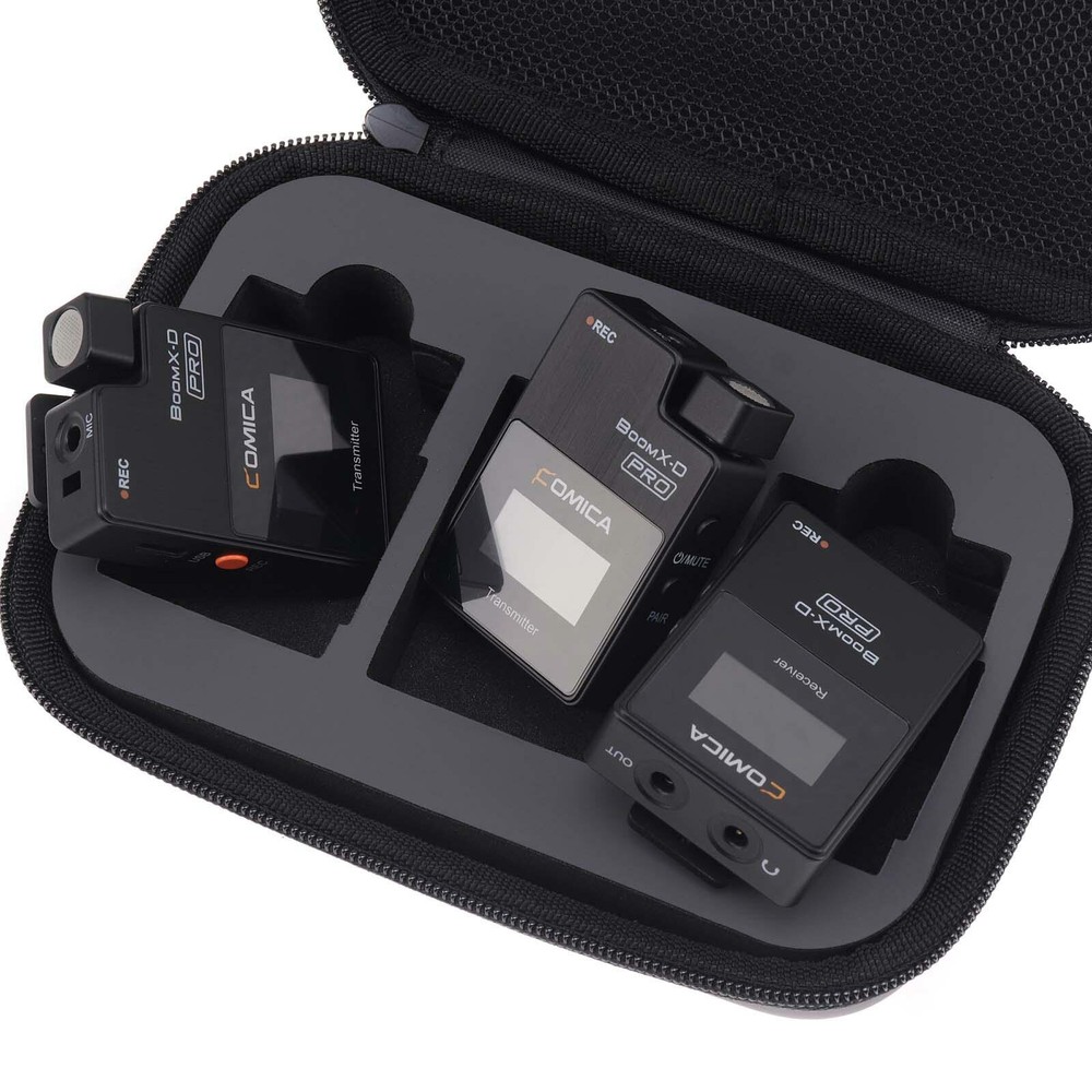 Comica BoomX-D PRO D2 2.4G Wireless Microphone Transmitter Receiver Audio Cable