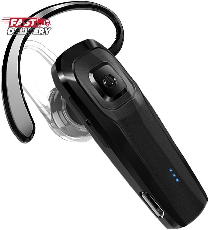 Bluetooth Headset, M26 Bluetooth Earpiece Handsfree V5.0 Wireless Headphone with
