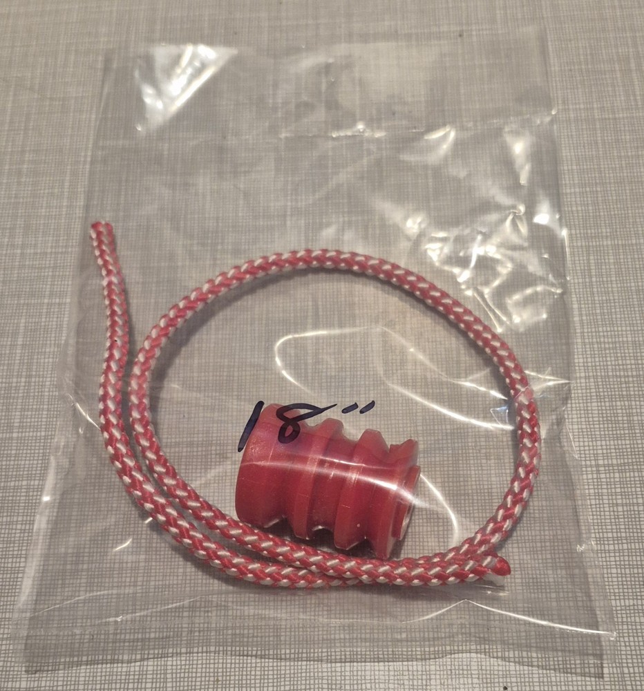 18" Garage Door Emergency Release Pull Cord with Handle