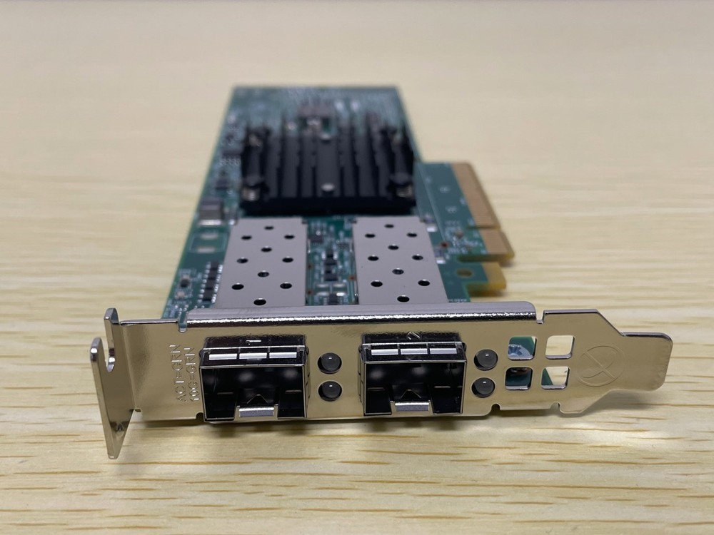 Dell YR0VV Broadcom PCI-E Dual Port Networking Interface Card Half Height