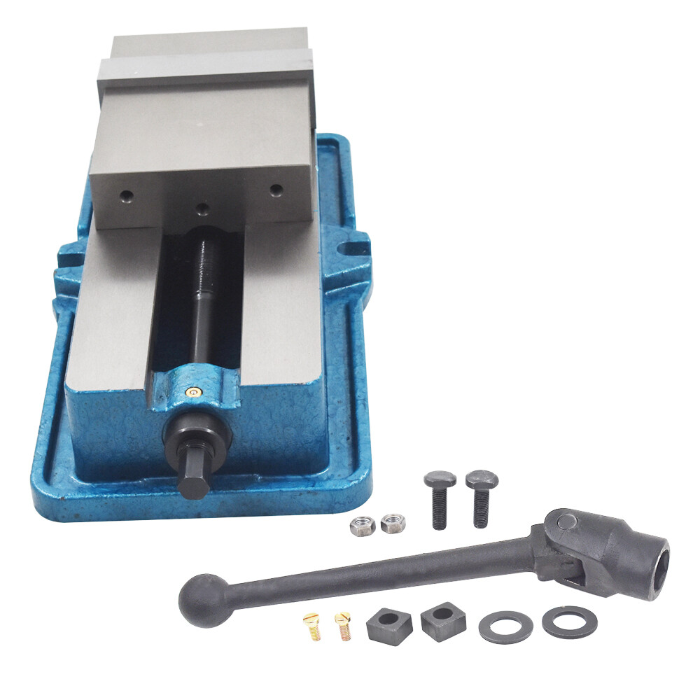 5" Lockdown CNC Milling Machine Bench Vise Clamping Vice Precision Without Base