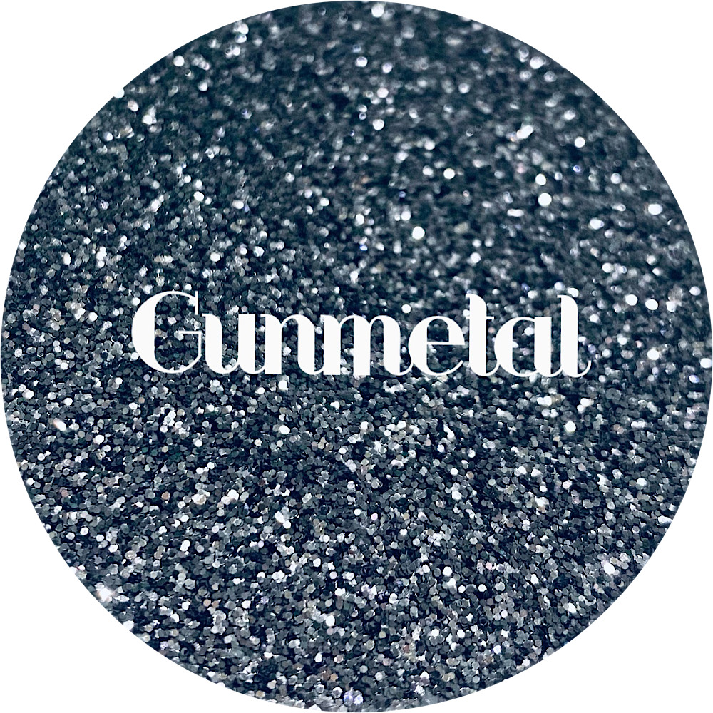 Premium Polyester Glitter - Grey Metallic