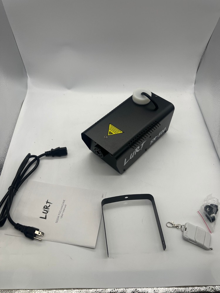 LURT - Fog Machine Machine LED Light 500W Mini Wireless Remote Control - ph1D218