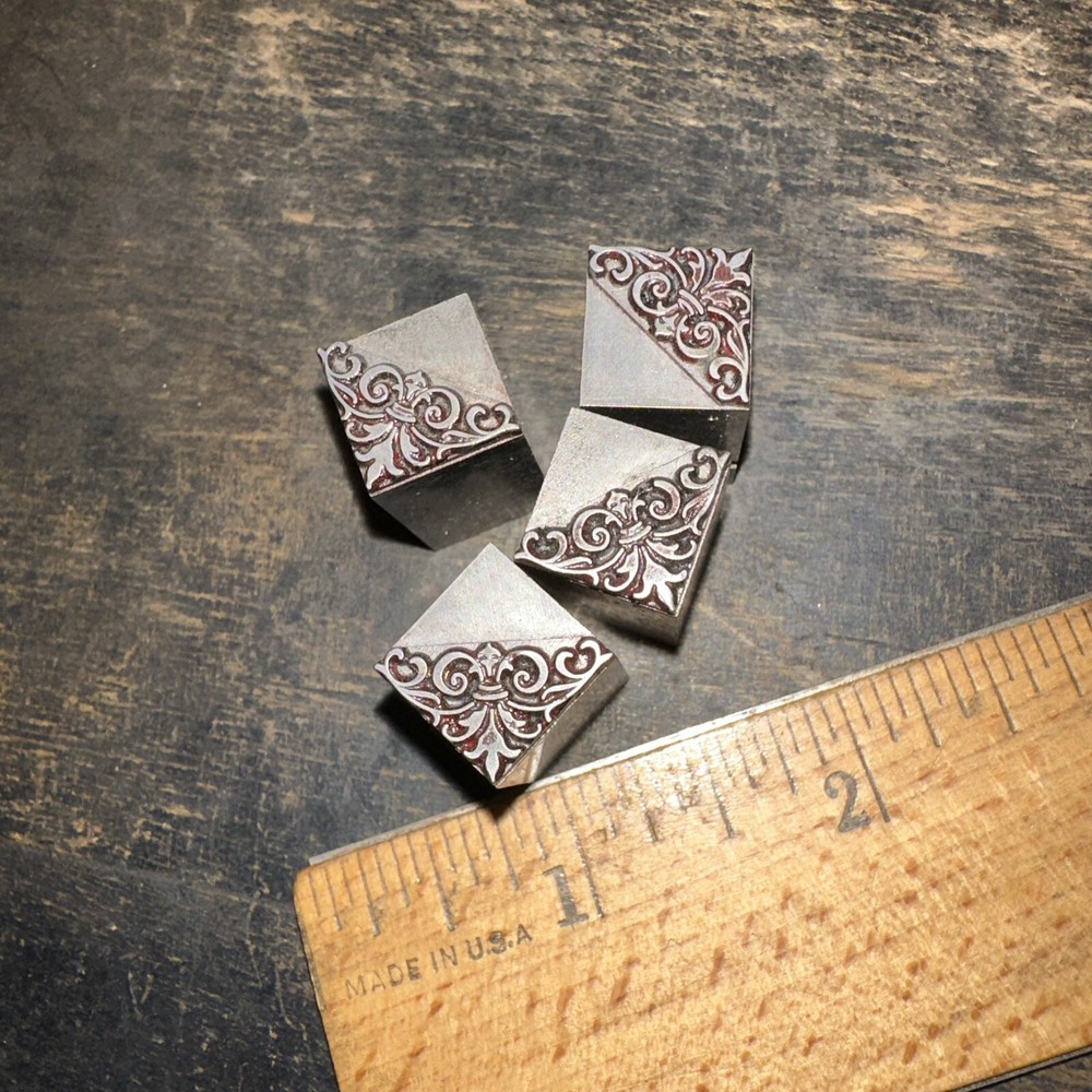 Print Blocks “ 4 Beautiful Borders “ Nice Image & Lines!