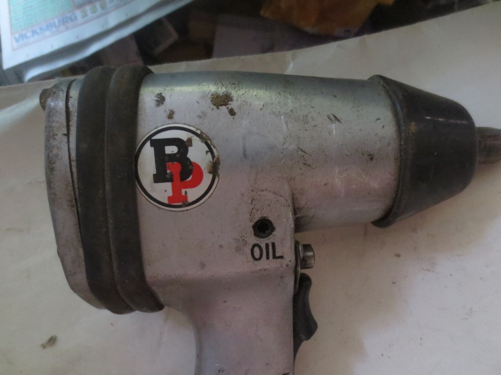 Vintage Blue Point Blue Pneumatic Reversible Drill
