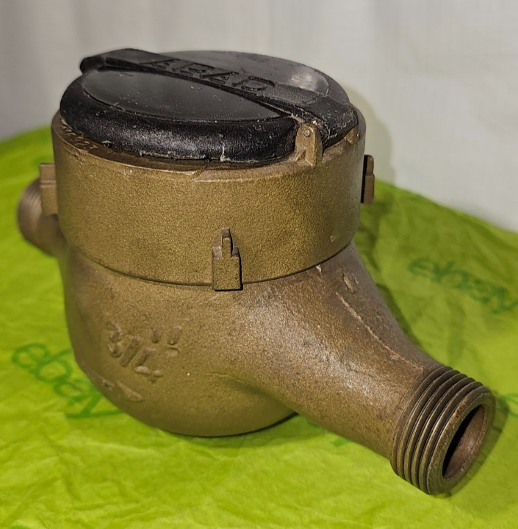 ARAD MASTER METER BRASS WATER METER 3/4"