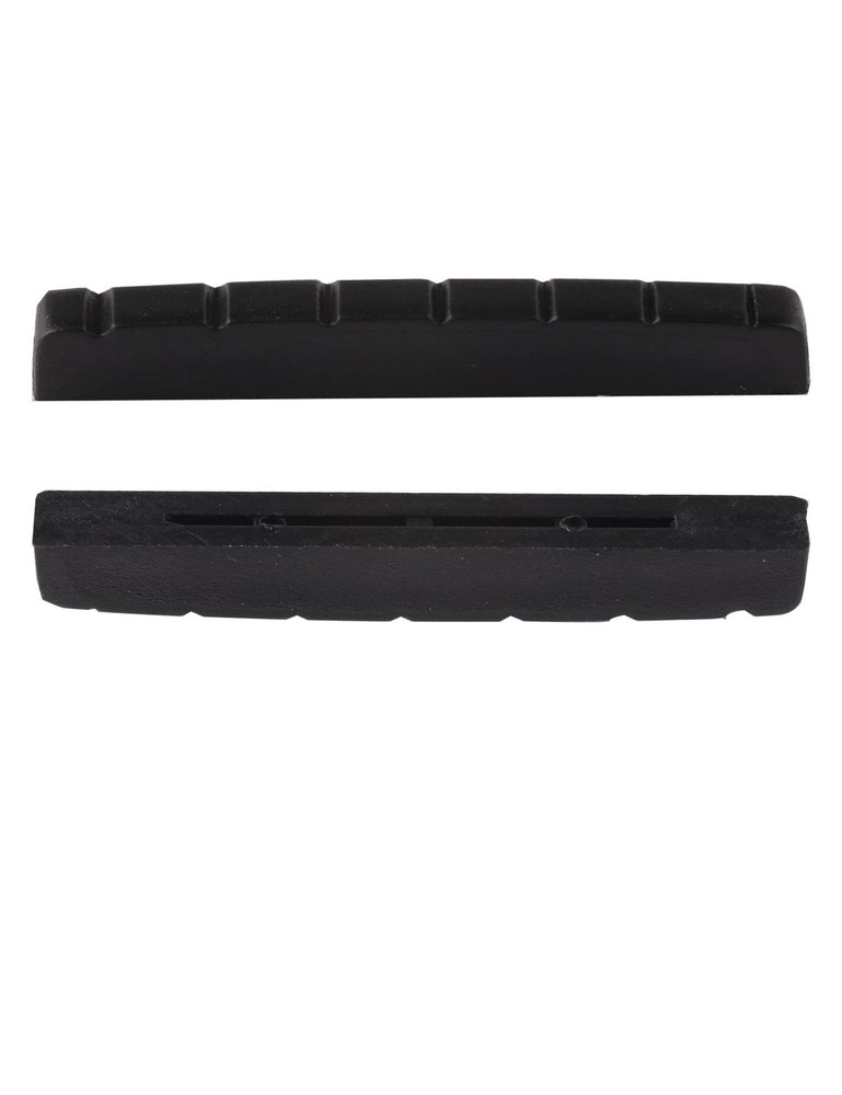 7 String Graphite Guitar Nut Pre-Slotted Top Nut for 7 String Electric Guitar Bl