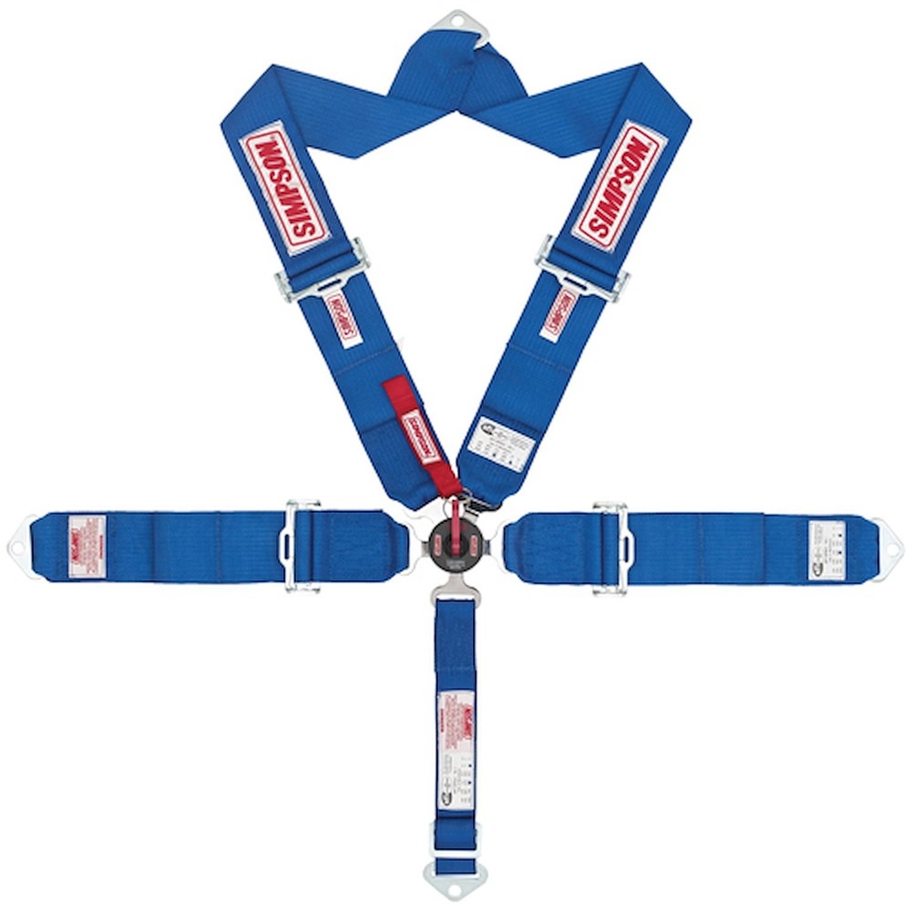 Simpson 29108BK Lever Camlock 5-Point V-Type Harness