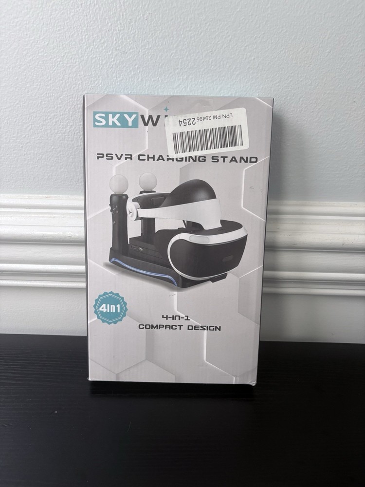 Skywin PSVR 4-in-1 Charging Stand for PlayStation VR Headset & Move Controllers