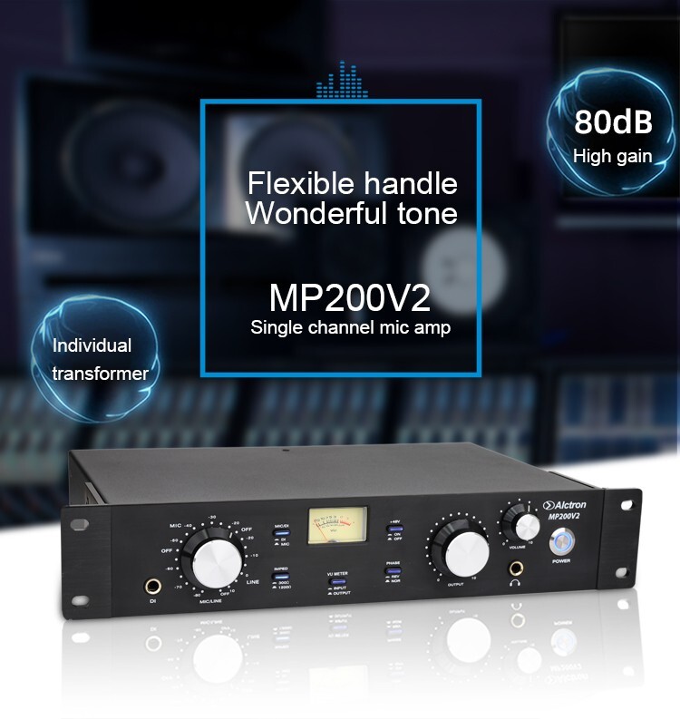 Alctron MP200V2 FET Studio Microphone Preamp
