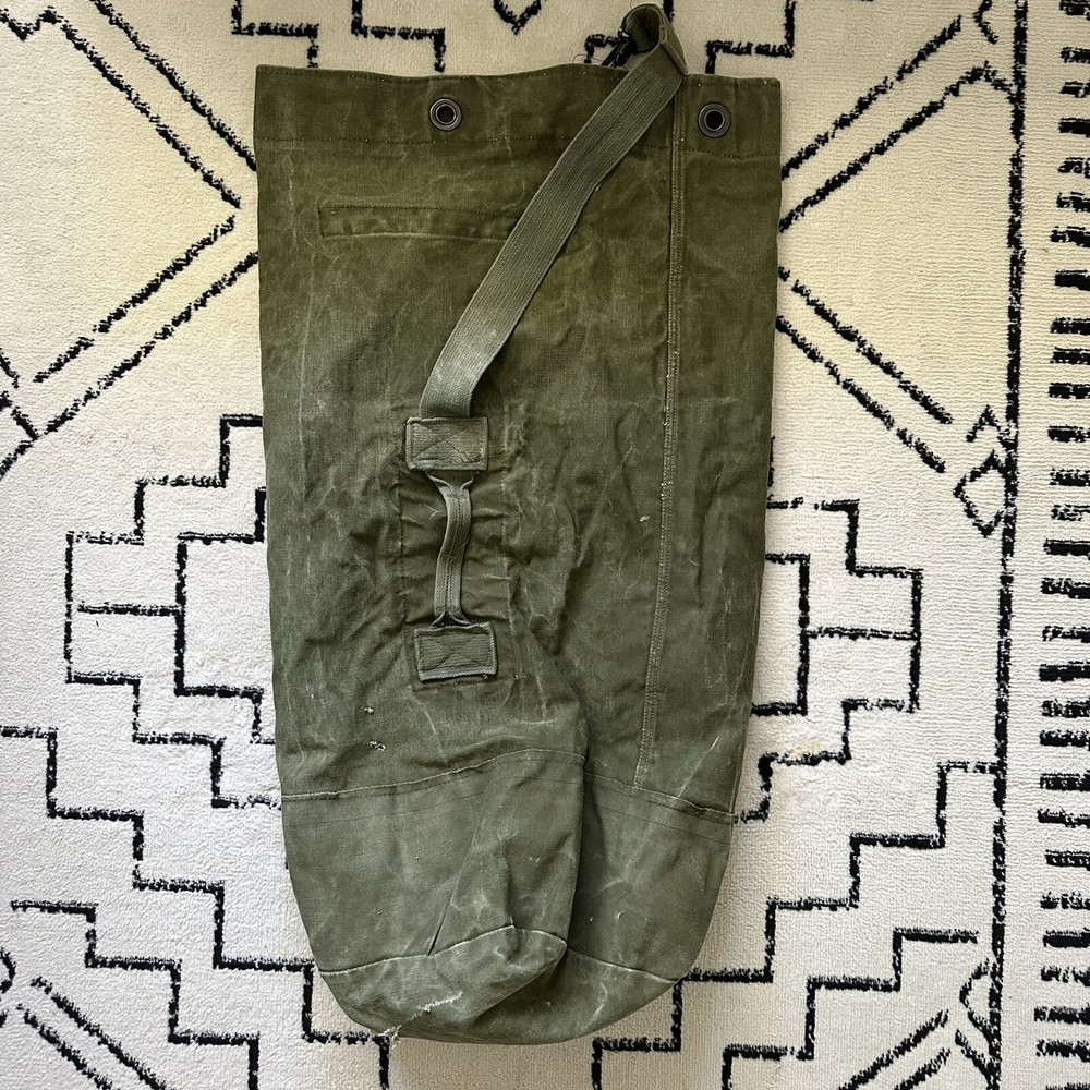 Vintage Military Duffle Bag