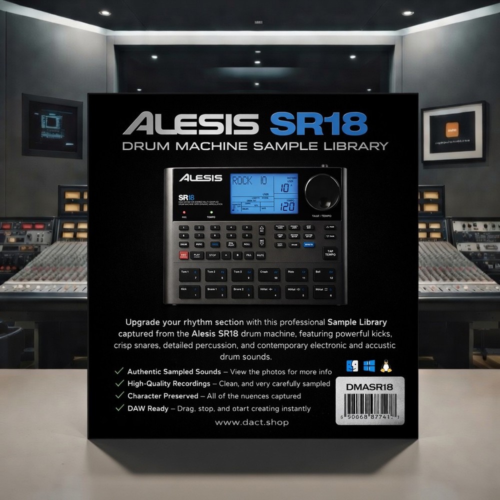Alesis SR18 Drum Machine Sample Library