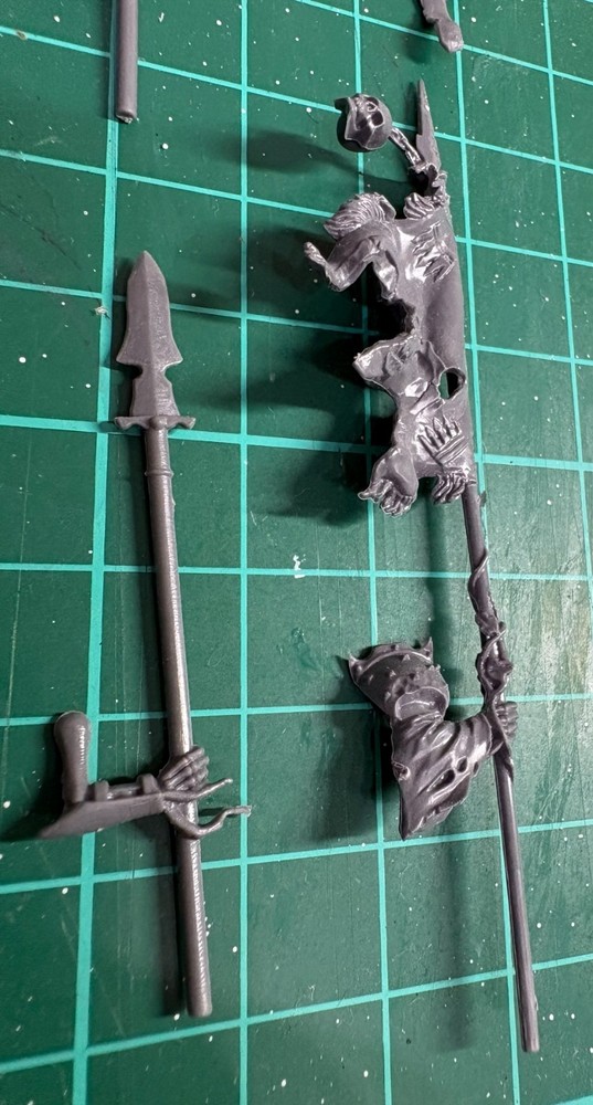 Warhammer Fantasy AOS Vampire Counts Skeleton Spears Lances Bundle Vintage Bits