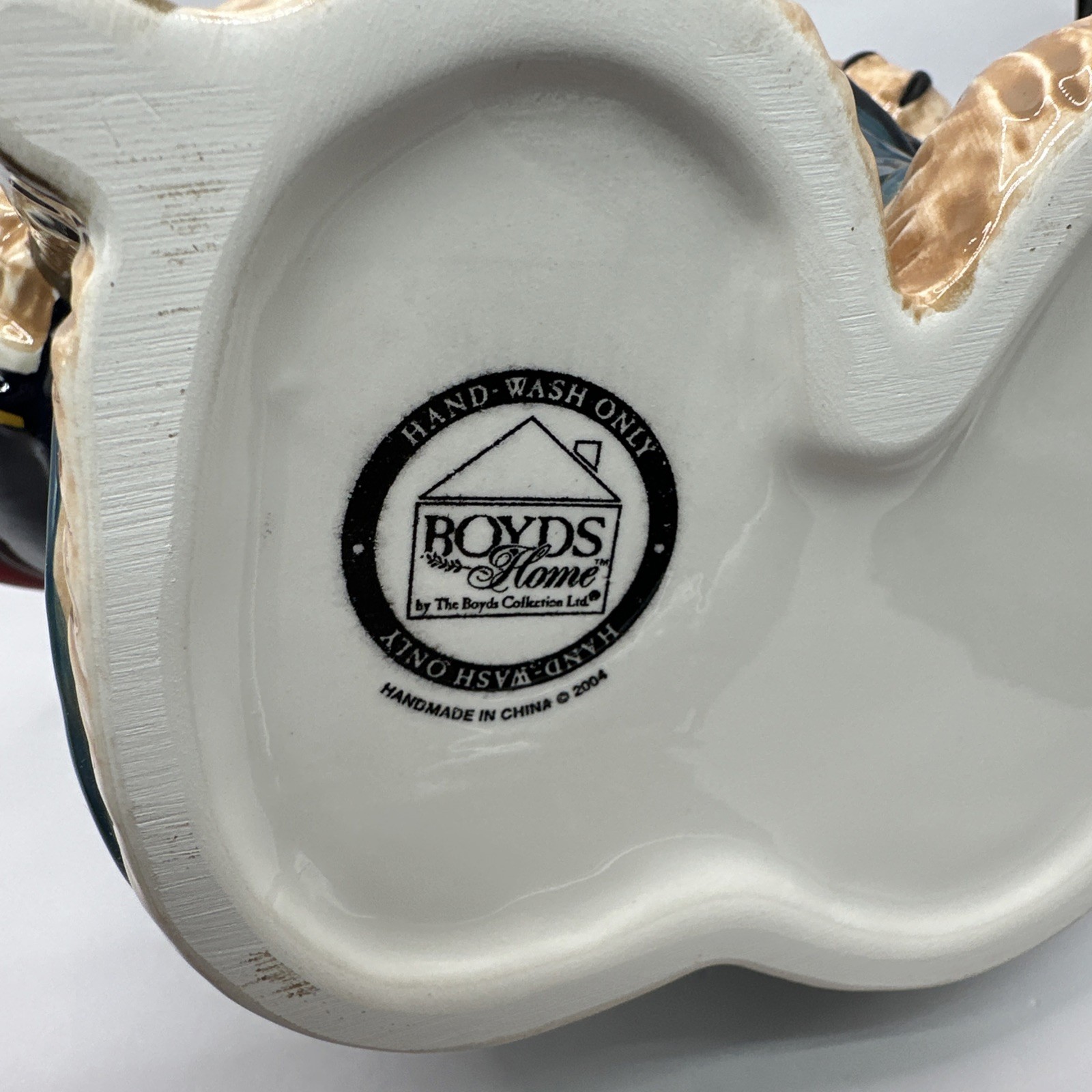 Boyds Bears Teapot Civil War Blue Union Soldier Mason