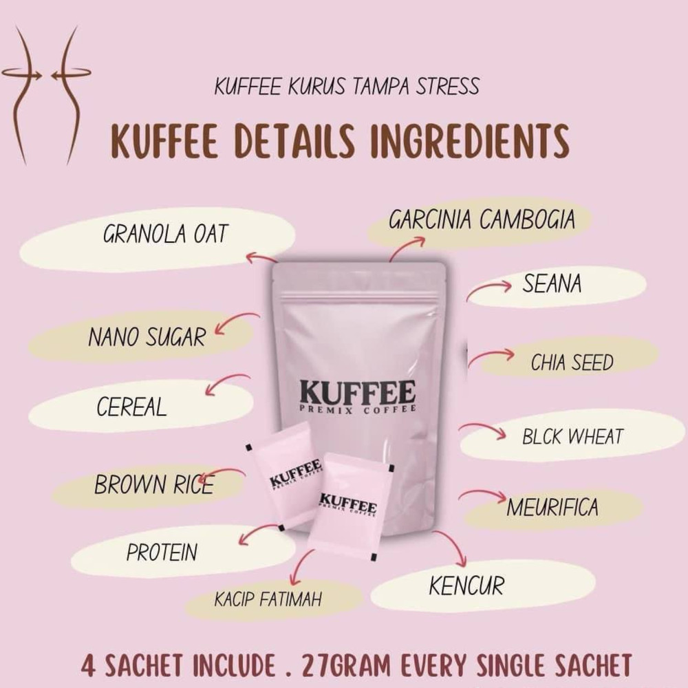 KUFFEE COFFEE X 3 PACKS