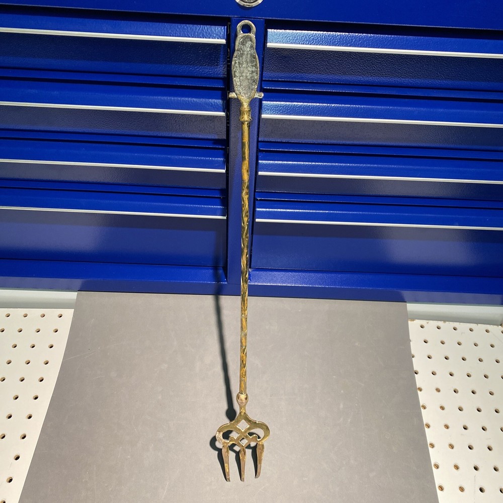 Decorative Brass Fire Poker