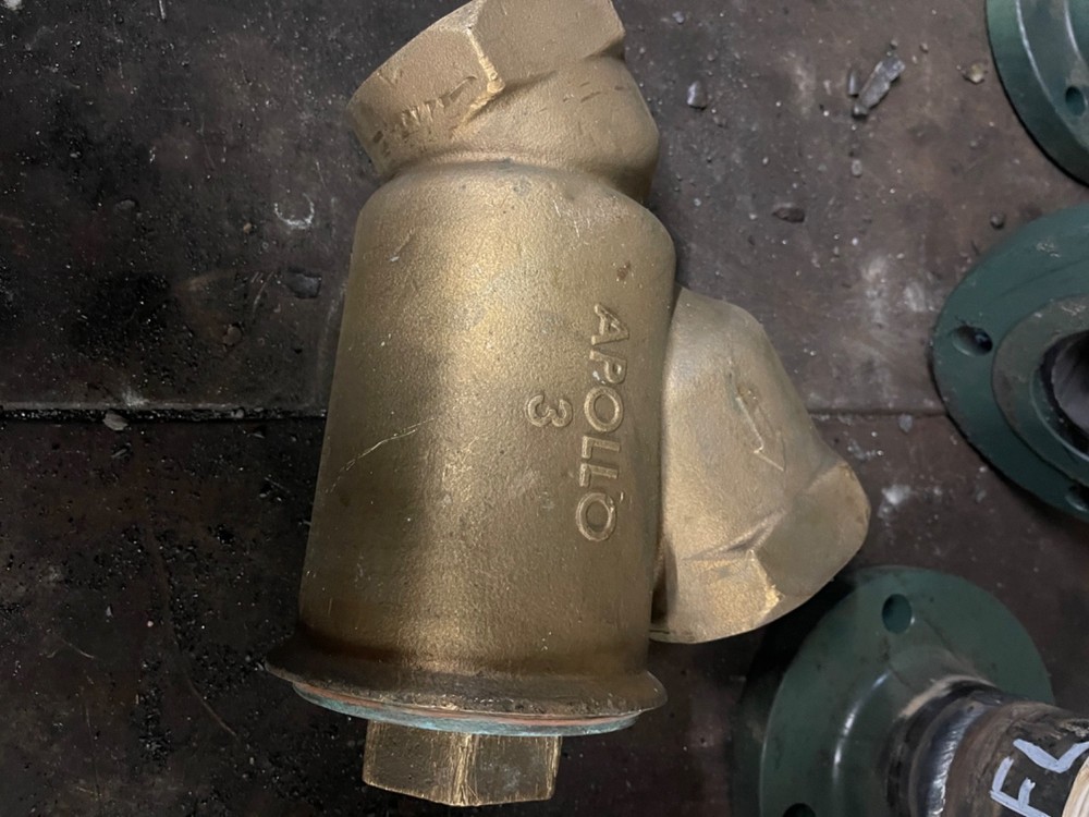 3" apollo y-strainer